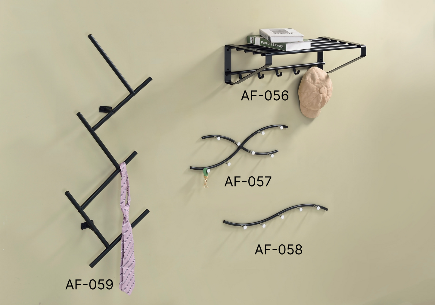 Wall Mounted Rack Collection III